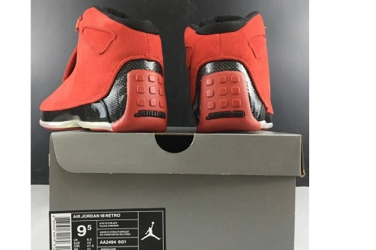 JORDAN SUEDE” RED AA2494-601 18“ AIR AA2494-601 0505
